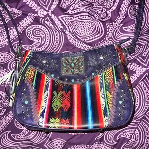 Vibrant Multicolor Crossbody Bag
